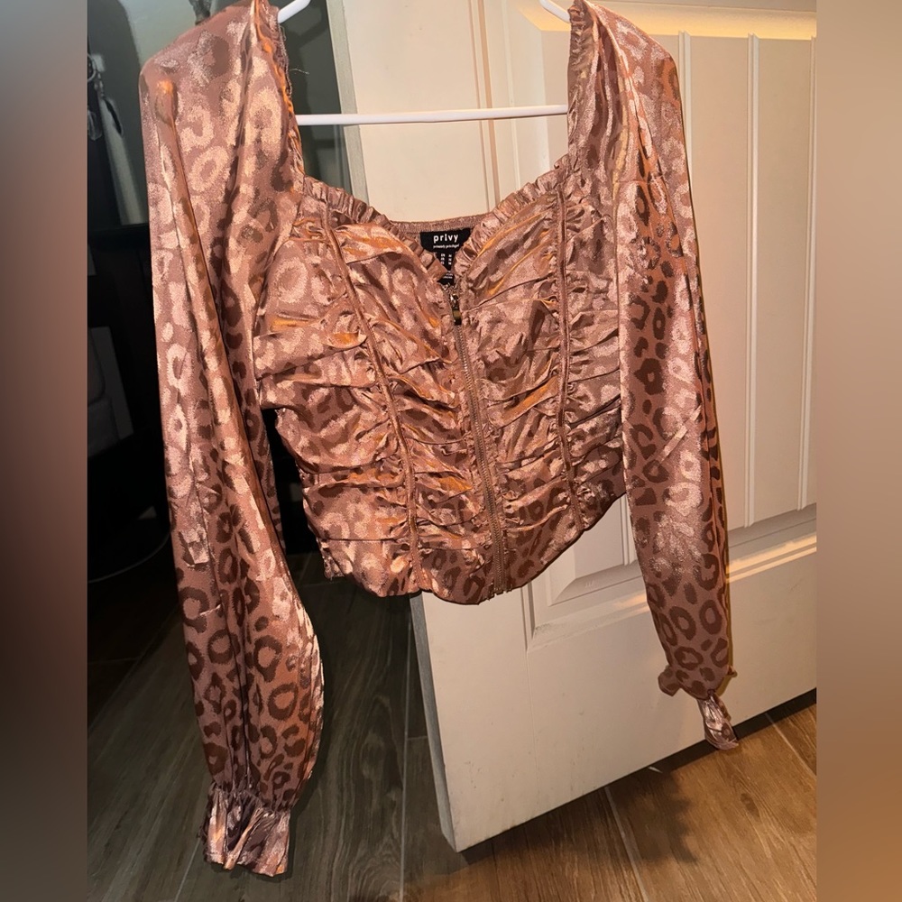 NWT Buckle Blouse